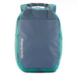 Patagonia Atom  Blue and Green Backpack with Modern Silhouette. 20L